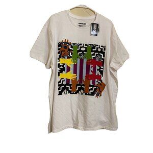 Black History Month Unisex Adult T shirt short sleeve White graphic Size XXL